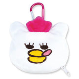 Noraneko Gundan Face Pouch with Carabiner [4.Marmy-chan]