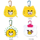 Noraneko Gundan Face Pouch with Carabiner [All 4 type set(Full Complete)]