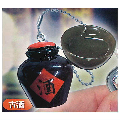 Nondakure Yokocho Keychain 4-chome no asayake [3.Aged liquor]