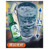 Nondakure Yokocho Keychain 4-chome no asayake [4.Korean shochu]