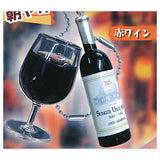 Nondakure Yokocho Keychain 4-chome no asayake [5.Red wine]