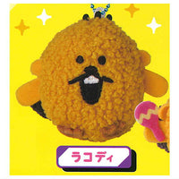 RACCOS Plush Toy with Ball Chain [3.Rakody]