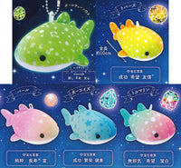 Happy whale shark plush toy jewel color vol.3 [All 5 type set(Full Complete)]