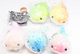 Happy whale shark plush toy jewel color vol.3 [All 5 type set(Full Complete)]