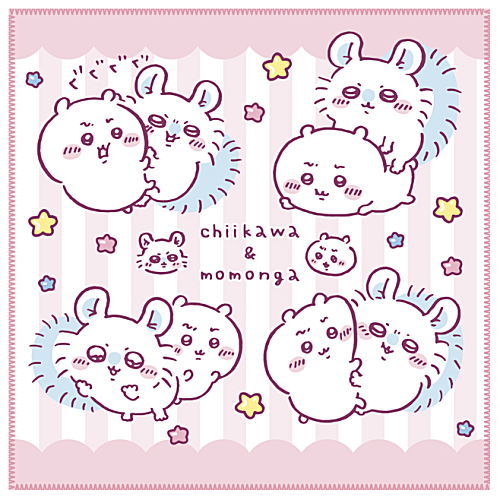 Chiikawa Multi Towel Part.2 [3.Chiikawa & momonga]