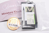 Love Liner Miniature Keychain [1.Black]
