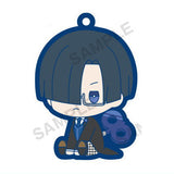 Kuroshitsuji Public School Arc petattonejimaki rubber strap [4.Lawrence Bluewer]