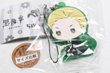 Kuroshitsuji Public School Arc petattonejimaki rubber strap [5.Herman Greenhill]