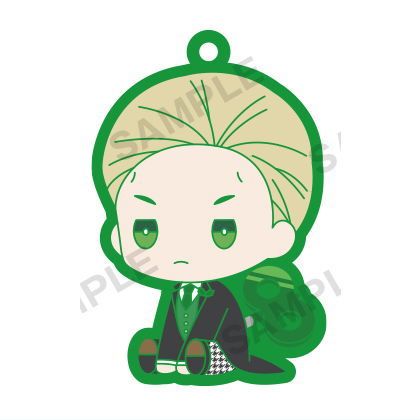 Kuroshitsuji Public School Arc petattonejimaki rubber strap [5.Herman Greenhill]