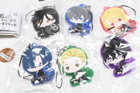 Kuroshitsuji Public School Arc petattonejimaki rubber strap [All 6 type set(Full Complete)]