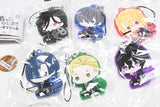 Kuroshitsuji Public School Arc petattonejimaki rubber strap [All 6 type set(Full Complete)]