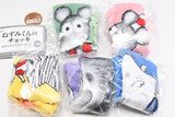 Nezumi-kun no Chokki fuwafuwa die-cut pouch [All 5 type set(Full Complete)]