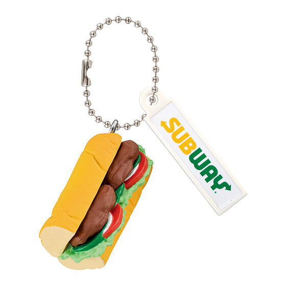 SUBWAY miniature charm [2.Teriyaki chicken with burnt soy sauce]
