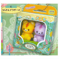 Toyspi no mori! Petit Petit Animo mascot Apple House [5.Tiger Brothers]