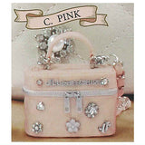 JILL by JILL STUART Mini Brooch Vanity Keychain [3.PINK]