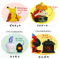 Tenohira Moment Pokemon Minnade Hokahoka Mascot [All 4 type set(Full Complete)]