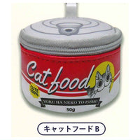 Yoru wa Neko to Issho Cat Can Mini Pouch [2.Cat Food B]