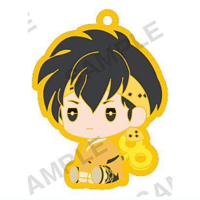 Ranma 1/2 petattonejimaki rubber strap [4.Ryoga Hibiki]