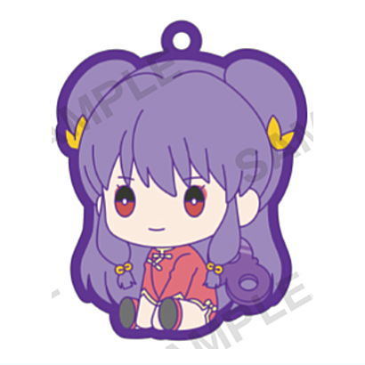 Ranma 1/2 petattonejimaki rubber strap [5.Shampoo]