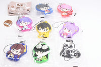 Ranma 1/2 petattonejimaki rubber strap [All 8 type set(Full Complete)]