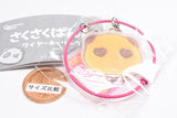 Sakusaku Panda Wire Key Ring [4.Yakiimo Brulee]