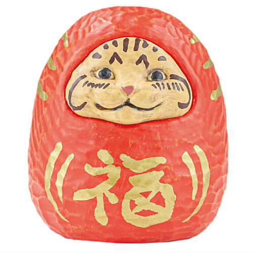 Hanafusa Sakura Nekomiyage [1.Daruma cat (red)]