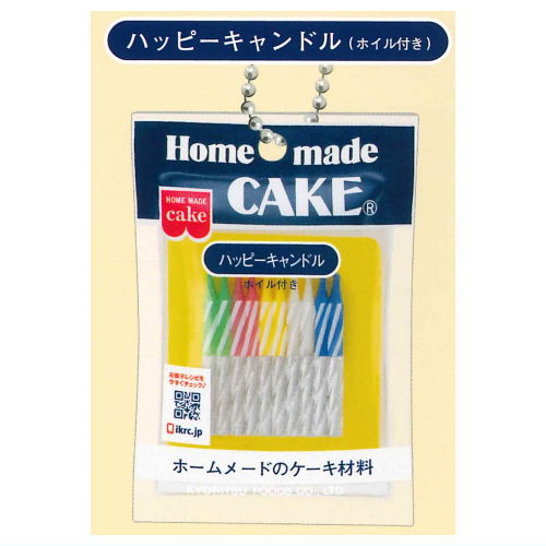 Kyoritsu Foods Miniature Mascot [2.Happy Candle (with foil)]