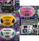 Record playback! retro mini CD player mascot Accent color GOLD [All 5 type set(Full Complete)]