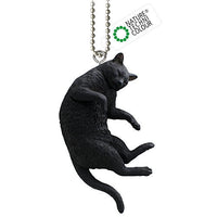 Nature Techni colour MONO PLUS Cat Ball Chain Mascot [4.Black]