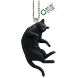 Nature Techni colour MONO PLUS Cat Ball Chain Mascot [4.Black]