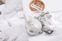 Nature Techni colour MONO PLUS Cat Ball Chain Mascot [5.White kitten & Mike kitten]