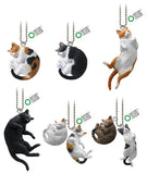 Nature Techni colour MONO PLUS Cat Ball Chain Mascot [All 6 type set(Full Complete)]