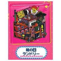 Kyoko Nakamura Retro Tile Acrylic Keychain [6.Harenohi Laundry]