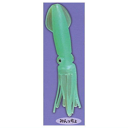 Squid Puru Mucho Keychain Part.2 [3.Mintcho]