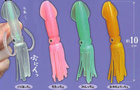 Squid Puru Mucho Keychain Part.2 [All 4 type set (Full Complete)]