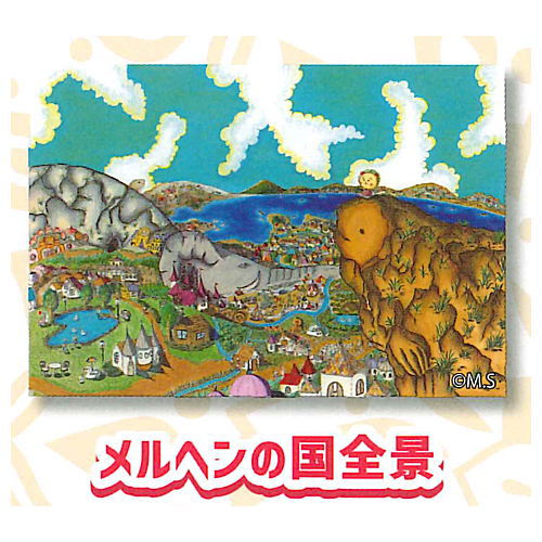COJI-COJI Mini Poster Collection [5.Meruhenk no kuni zenkei]