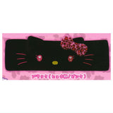 Hello Kitty Gyaru Headband [3.Black (Leopard/Pink)]