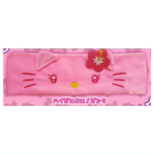 Hello Kitty Gyaru Headband [5.Hibiscus/Pink]