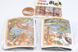 Miniature Folding Screen Series Ito Jakuchu Jukachoujuuzubyoubu [All 2 type set (Full Complete)]