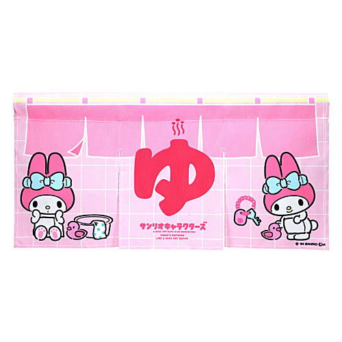 Sanrio Characters Mini Noren [2.My Melody]