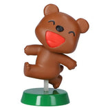 Shaky! Nontan Bubble Head Doll [3.Kuma-san]