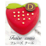 Dalloyau Cake Resin Clay Mascot Collection [5.Fraise coeur]