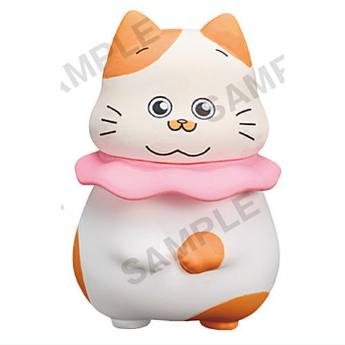 Nekonitenseishitaojisan Collection figure with ball chain [4.Tepu-chan]