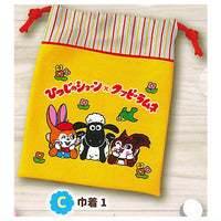 Shaun the Sheep x Kuppy Ramune Pouch assortment collection [3.Kinchaku 1]