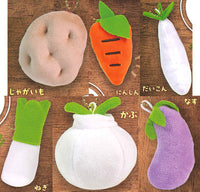 Vegetable plush toy [All 6 type set(Full Complete)]