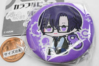 Colorful peach petattonejimaki embroidered tin badge [10.Mofu]