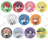 Colorful peach petattonejimaki embroidered tin badge [All 11 type set(Full Complete)]