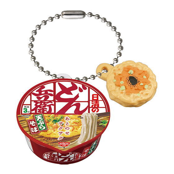 Nissin Donbei Miniature Charm 2024 [2.Nissin Donbei Tempura Soba]