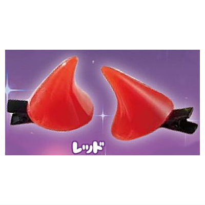 Devil's Horn Hair Clip [1.Red]