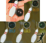Kimero Strike Bowling Keychain [All 5 type set(Full Complete)]